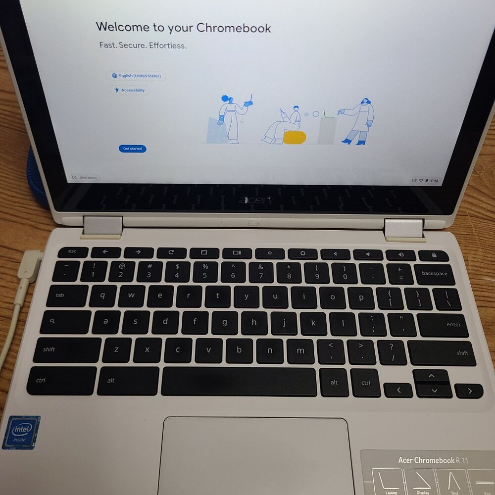 ACER Chromebook R11 with amazon case (AS IS) - Picture 7 of 7
